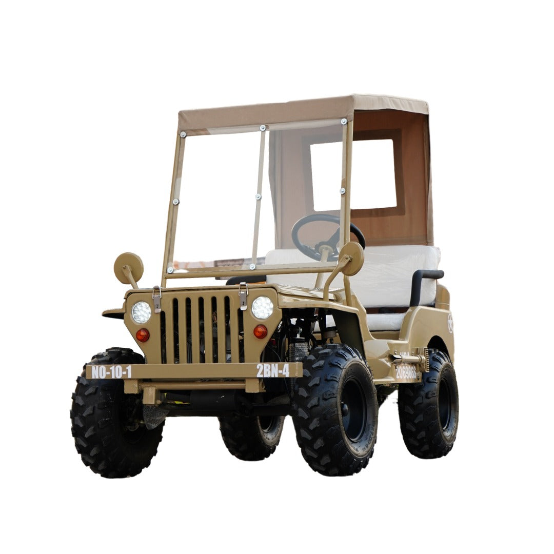 Megawheels Mini Jeep Buggy 150 CC Customized With Canopy & Premium Seats