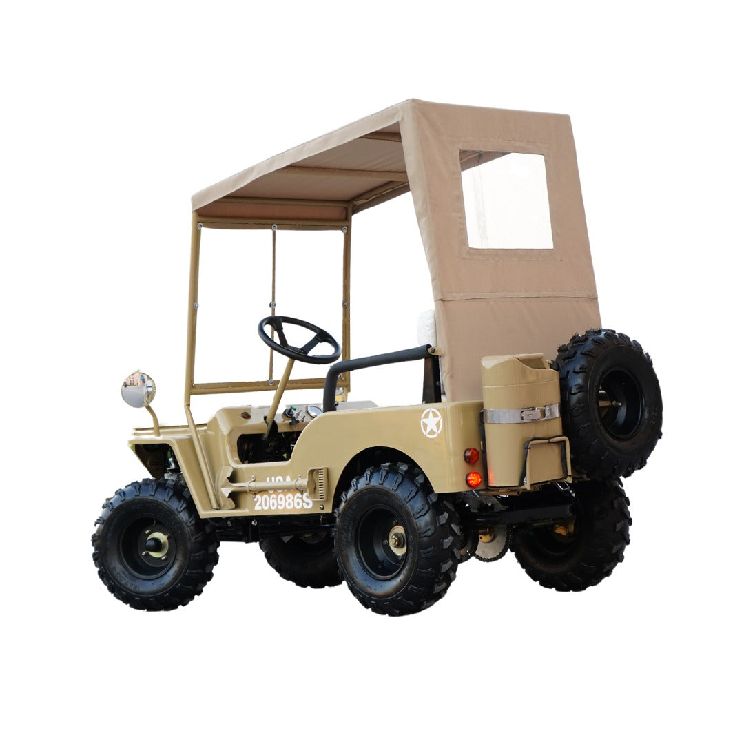 Megawheels Mini Jeep Buggy 150 CC Customized With Canopy & Premium Seats