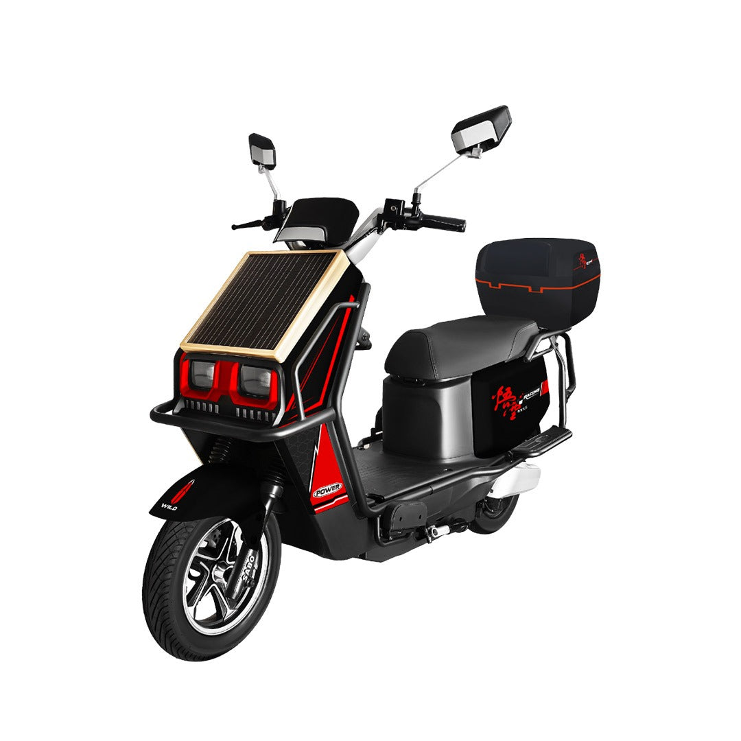 Megawheels SolarX Hybrid Electric 48v Motorbike Long Mileage 90- 100 kms