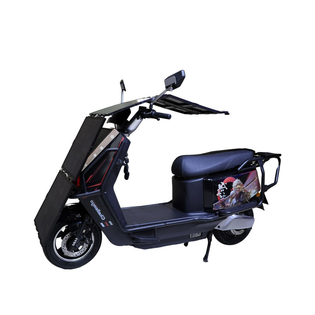 Megawheels SolarX Hybrid Electric 48v Motorbike Long Mileage 90- 100 kms