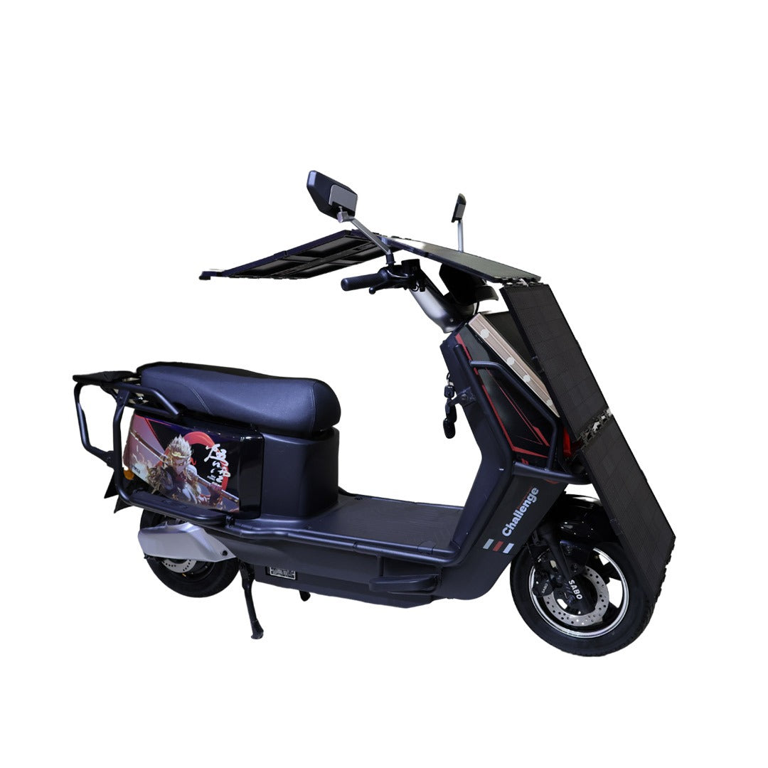 Megawheels SolarX Hybrid Electric 48v Motorbike Long Mileage 90- 100 kms