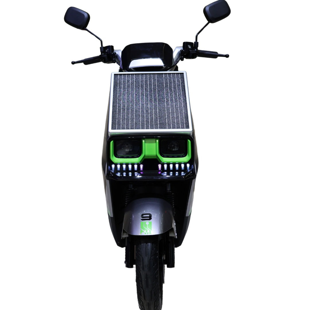 Megawheels SolarX Hybrid Electric 48v Motorbike Long Mileage 90- 100 kms