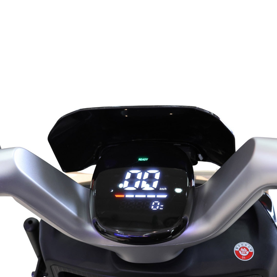 Megawheels SolarX Hybrid Electric 48v Motorbike Long Mileage 90- 100 kms