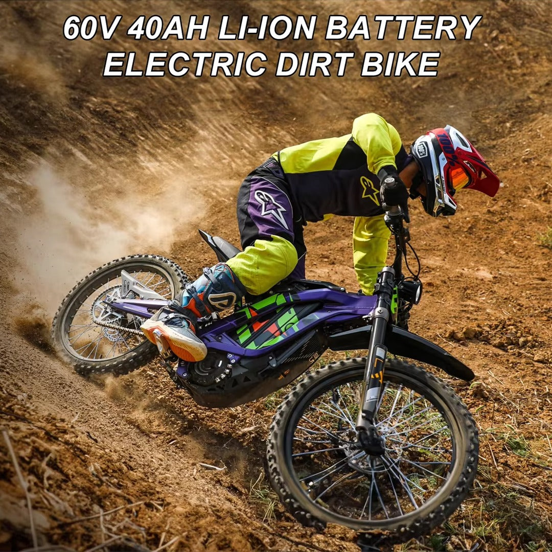 Megawheels Powerful 60V 4000W 40AH Racing Maintain Powerful Racing Mountain Dirt Electric Bike Motorcycles for Adults