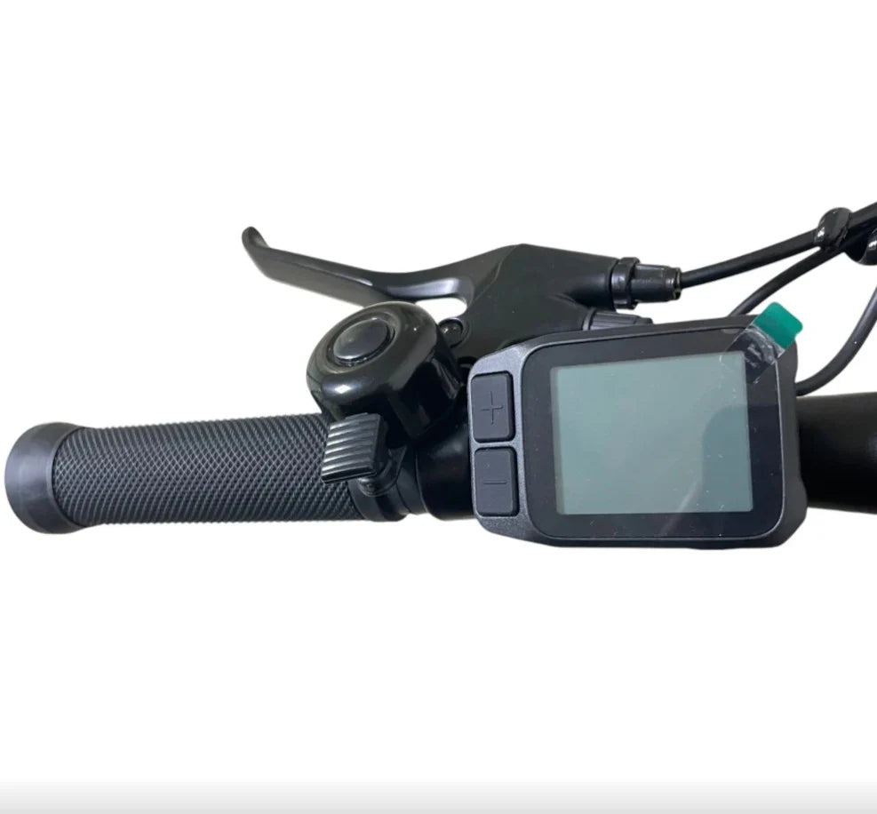 electric motorcycle handlebar with control panel