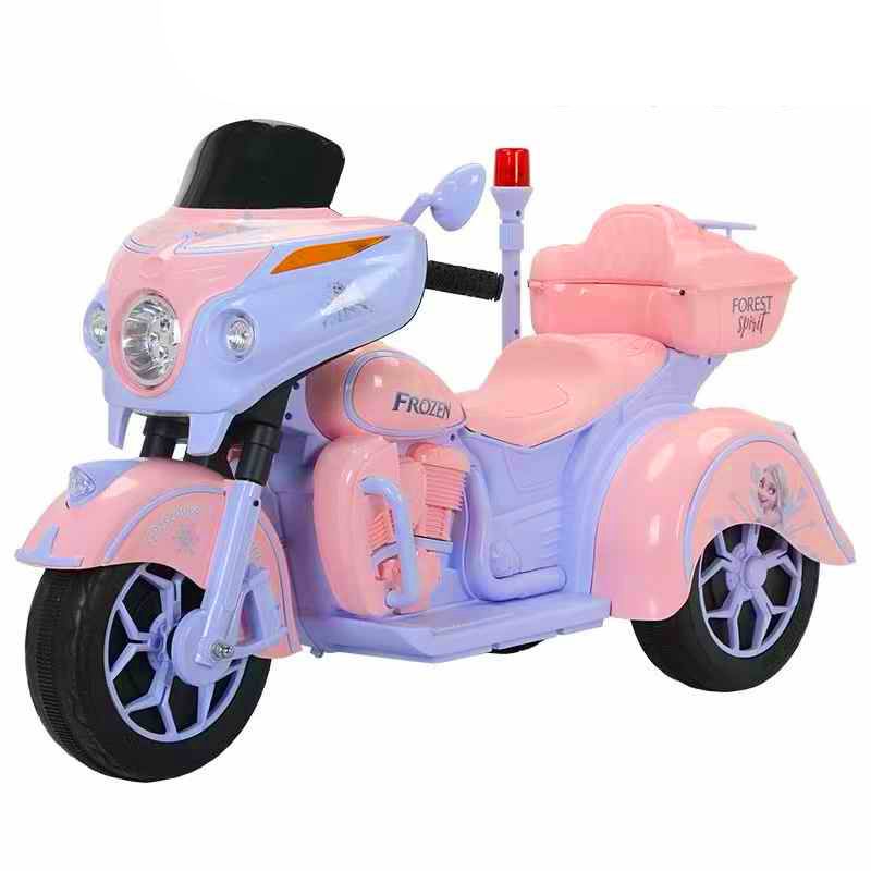 Megastar Licensed Electric Rideon Kids Spiderman, Frozen & Lotso 3 Wheel Bike 12 V