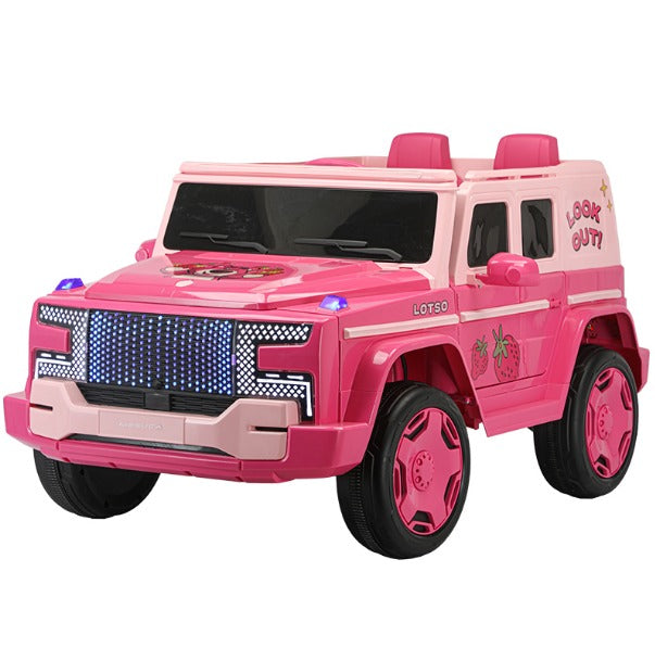 Megastar Licensed Electric Rideon Kids Spiderman & Lotso 12 V SUV Jeep With Rc