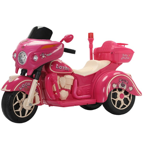 Megastar Licensed Electric Rideon Kids Spiderman, Frozen & Lotso 3 Wheel Bike 12 V