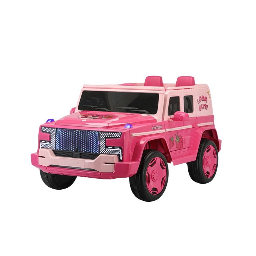 Megastar Licensed Electric Rideon Kids Spiderman & Lotso 12 V SUV Jeep With Rc