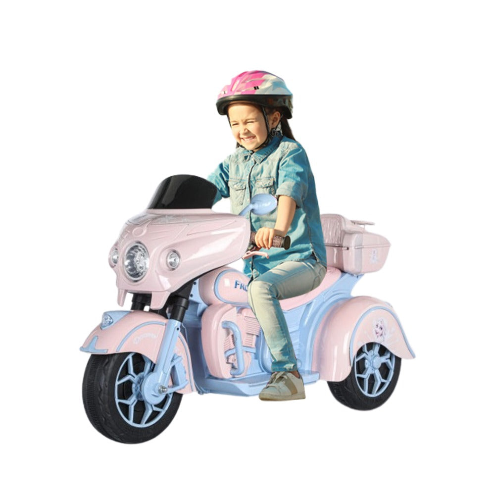 Megastar Licensed Electric Rideon Kids Spiderman, Frozen & Lotso 3 Wheel Bike 12 V