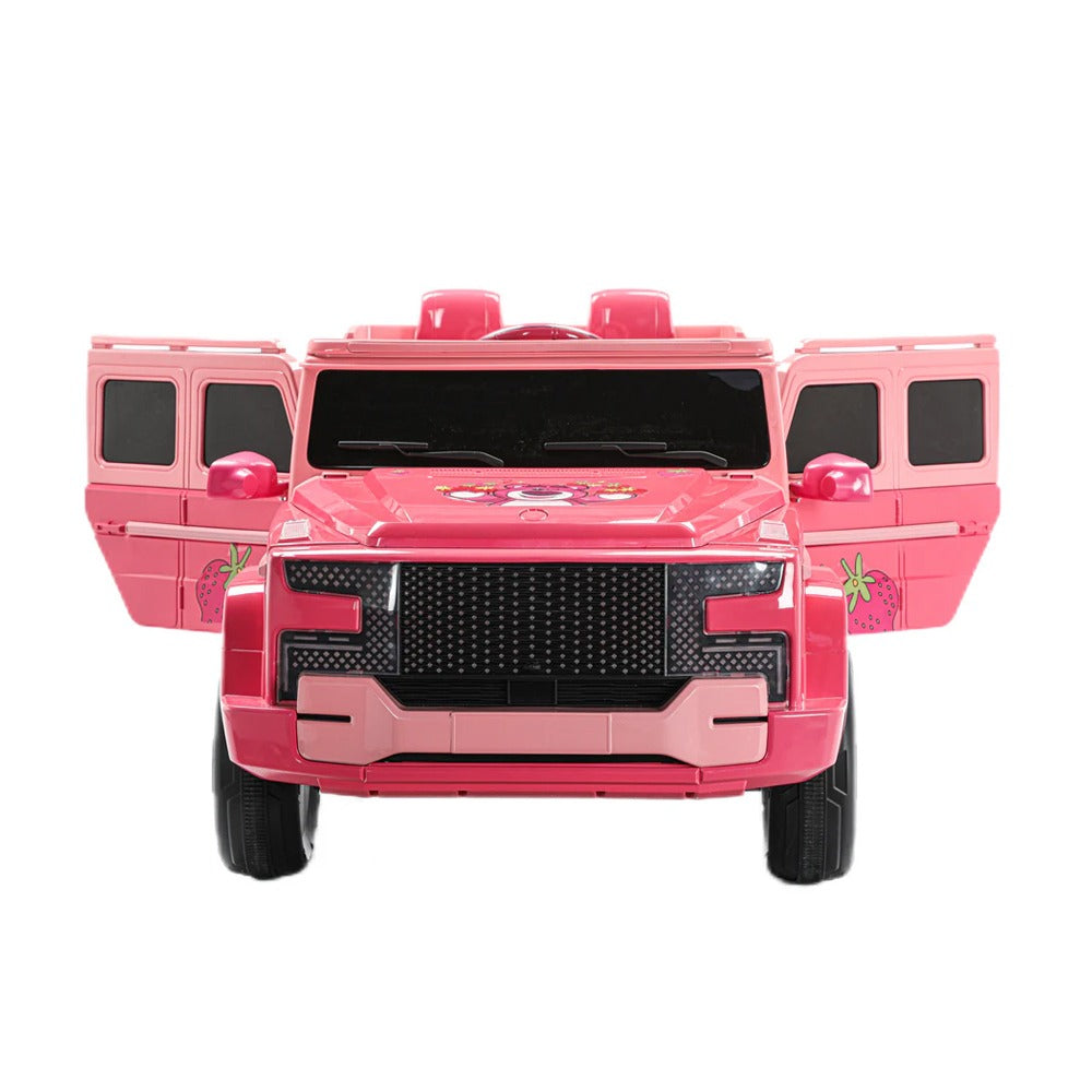 Megastar Licensed Electric Rideon Kids Spiderman & Lotso 12 V SUV Jeep With Rc