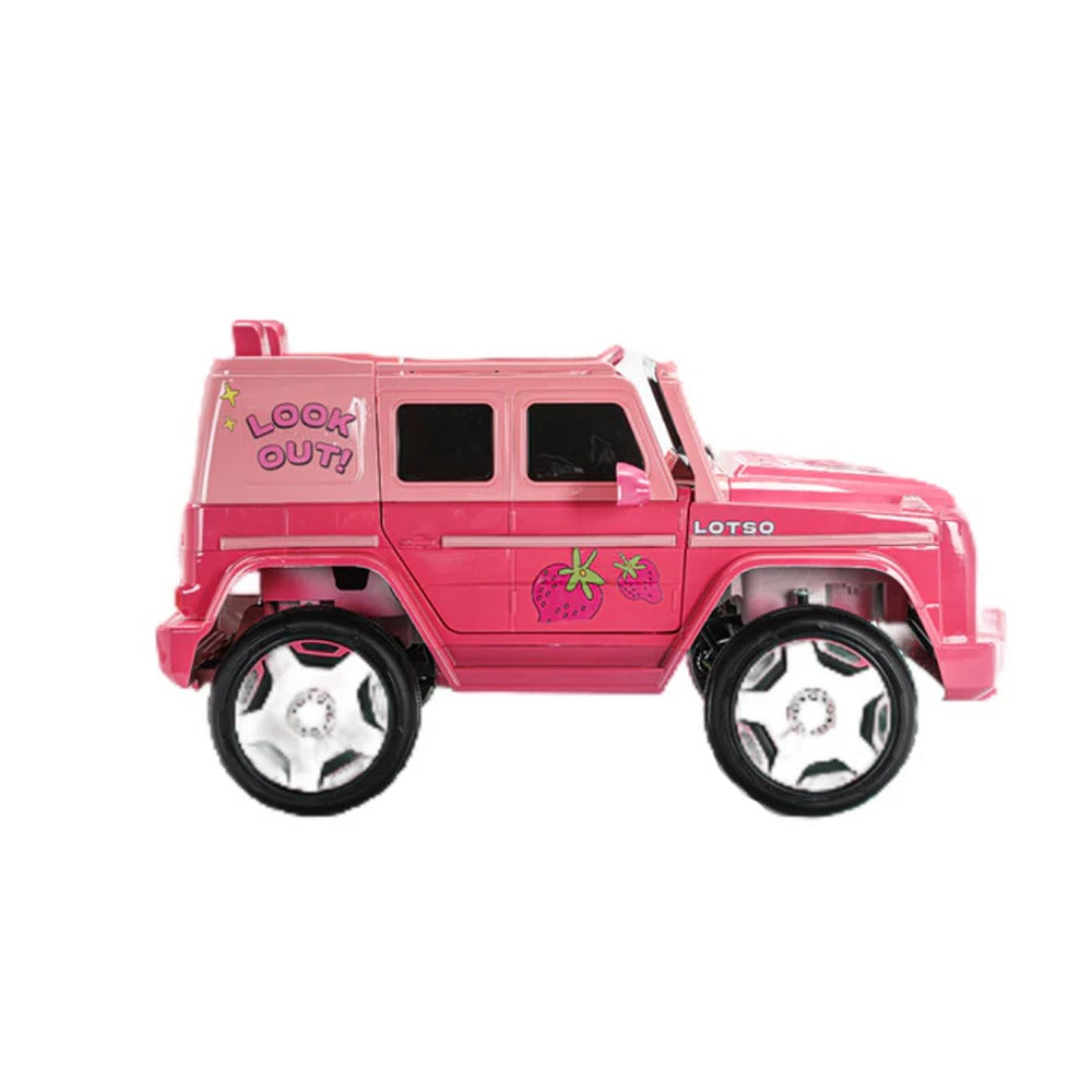 Megastar Licensed Electric Rideon Kids Spiderman & Lotso 12 V SUV Jeep With Rc
