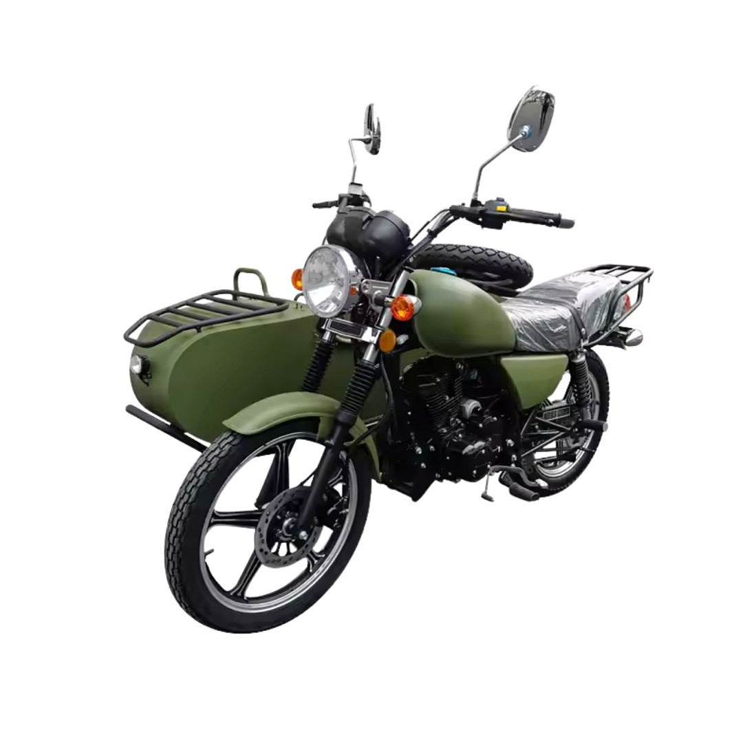Megawheels Harley Style 200 CC Off Road Motorbike With Side by Side Car Retro Classic Motorcycle