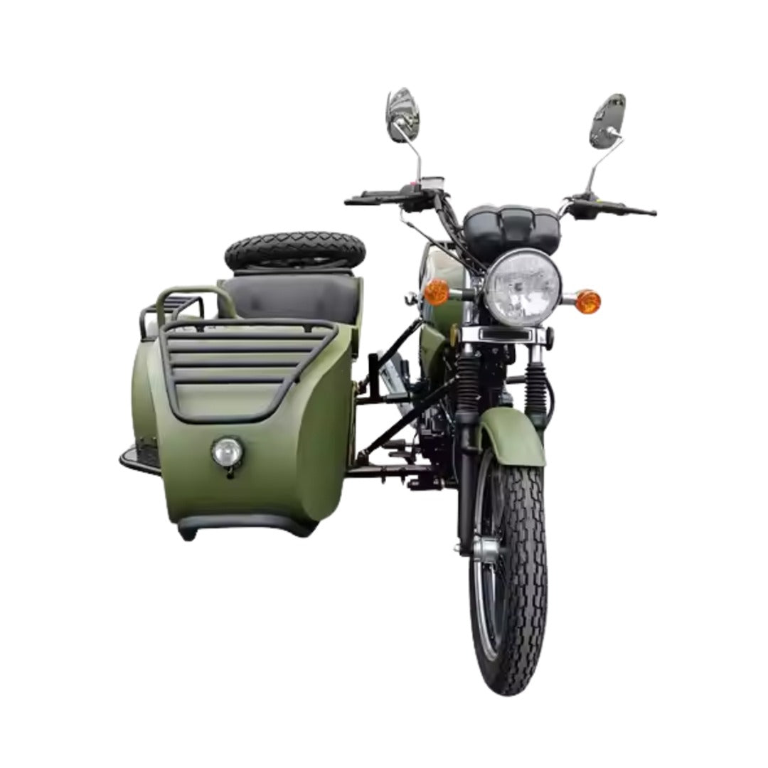 Megawheels Harley Style 200 CC Off Road Motorbike With Side by Side Car Retro Classic Motorcycle