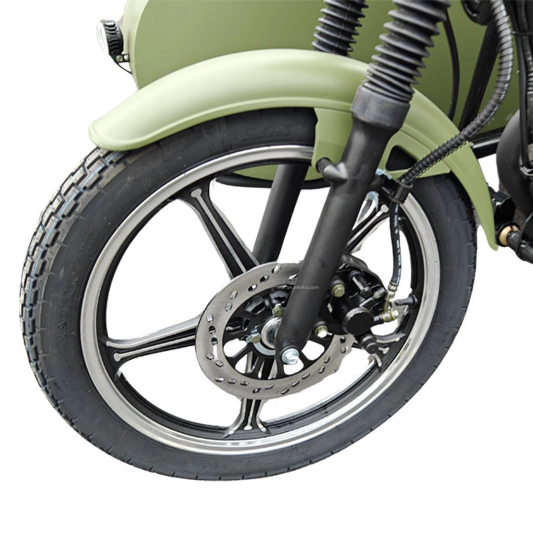 Megawheels Harley Style 200 CC Off Road Motorbike With Side by Side Car Retro Classic Motorcycle