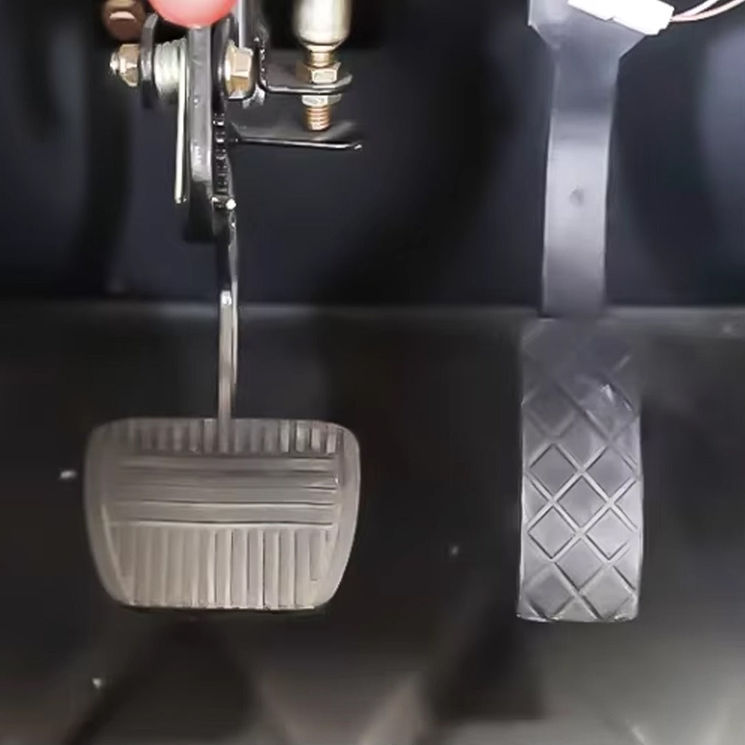 Electric car pedals