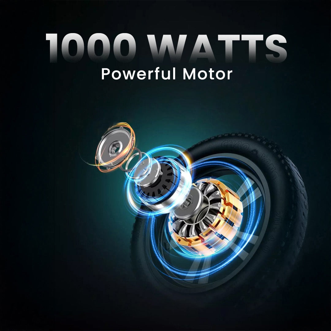 Motor with '1000 Watts Powerful Motor' 