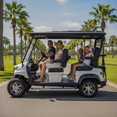 Megawheel Titan Lifted Lithium Battery Off Road Golf Cart 4 Front Seater with Modern & Premium Specs