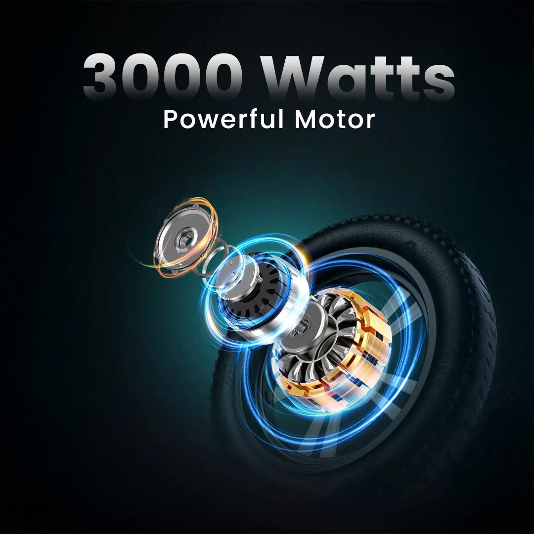 Motor with 3000 Watts Powerful Motor