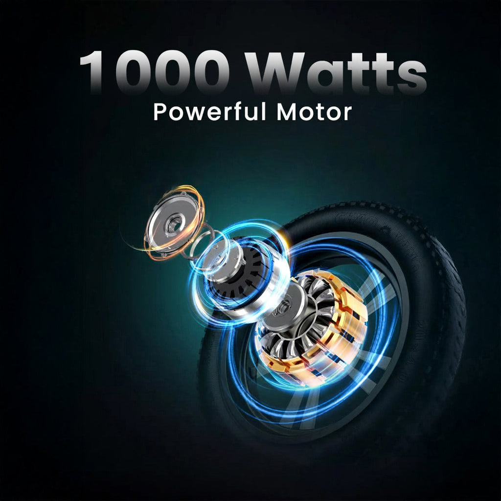 Motor with '1000 Watts Powerful 