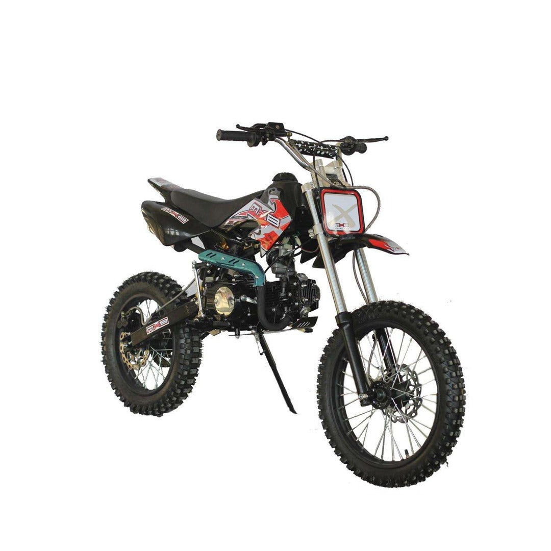 Megawheels 125 CC Mud Rage Fully Automatic Dirt Cross Bike Key Start for Teens and Older Kids With 4 Stroke power