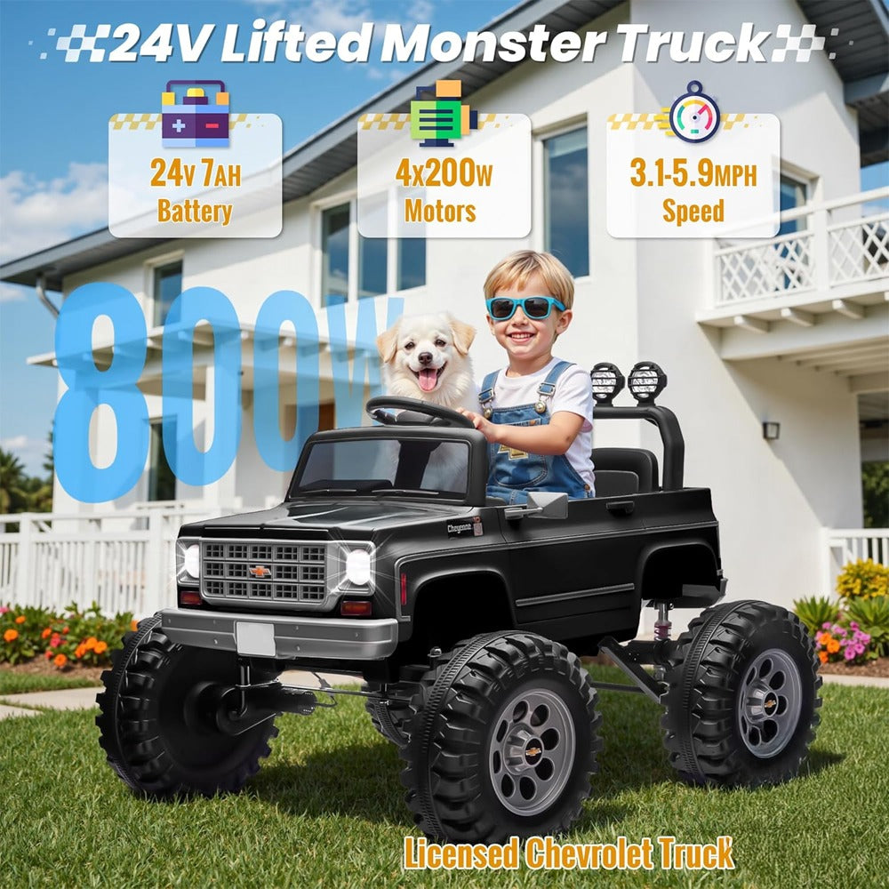 Megastar Chevrolet Cheyenne Electric Jeep With Remote Control