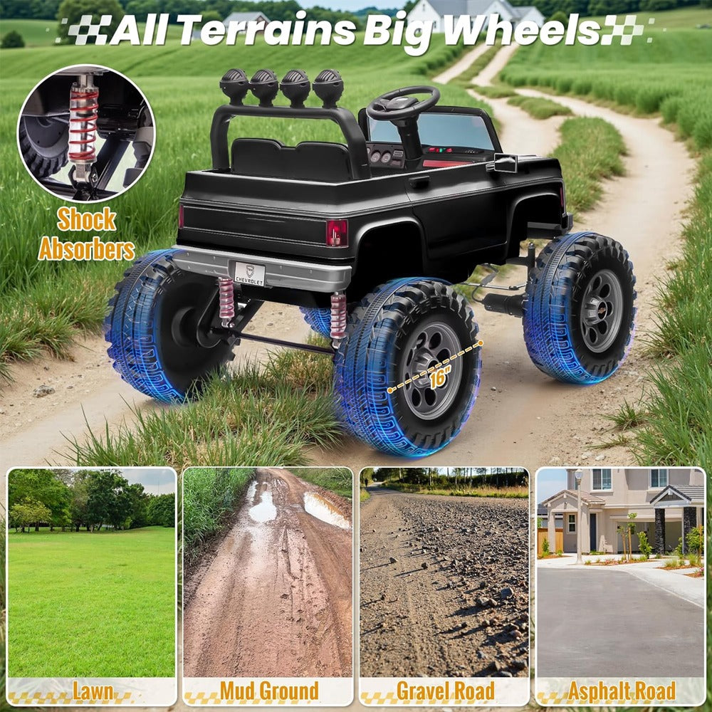 Megastar Chevrolet Cheyenne Electric Car for Kids With Remote Control