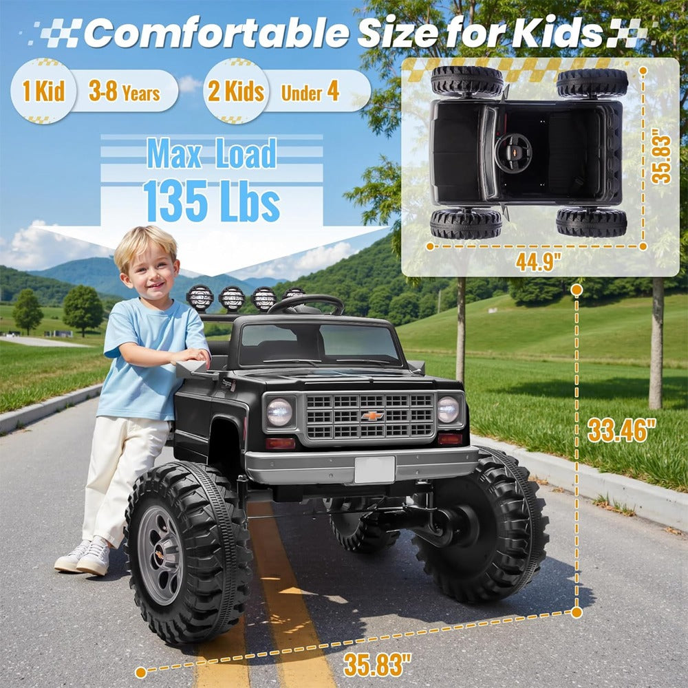 Megastar Chevrolet Cheyenne Electric Car for Kids 2 Seater