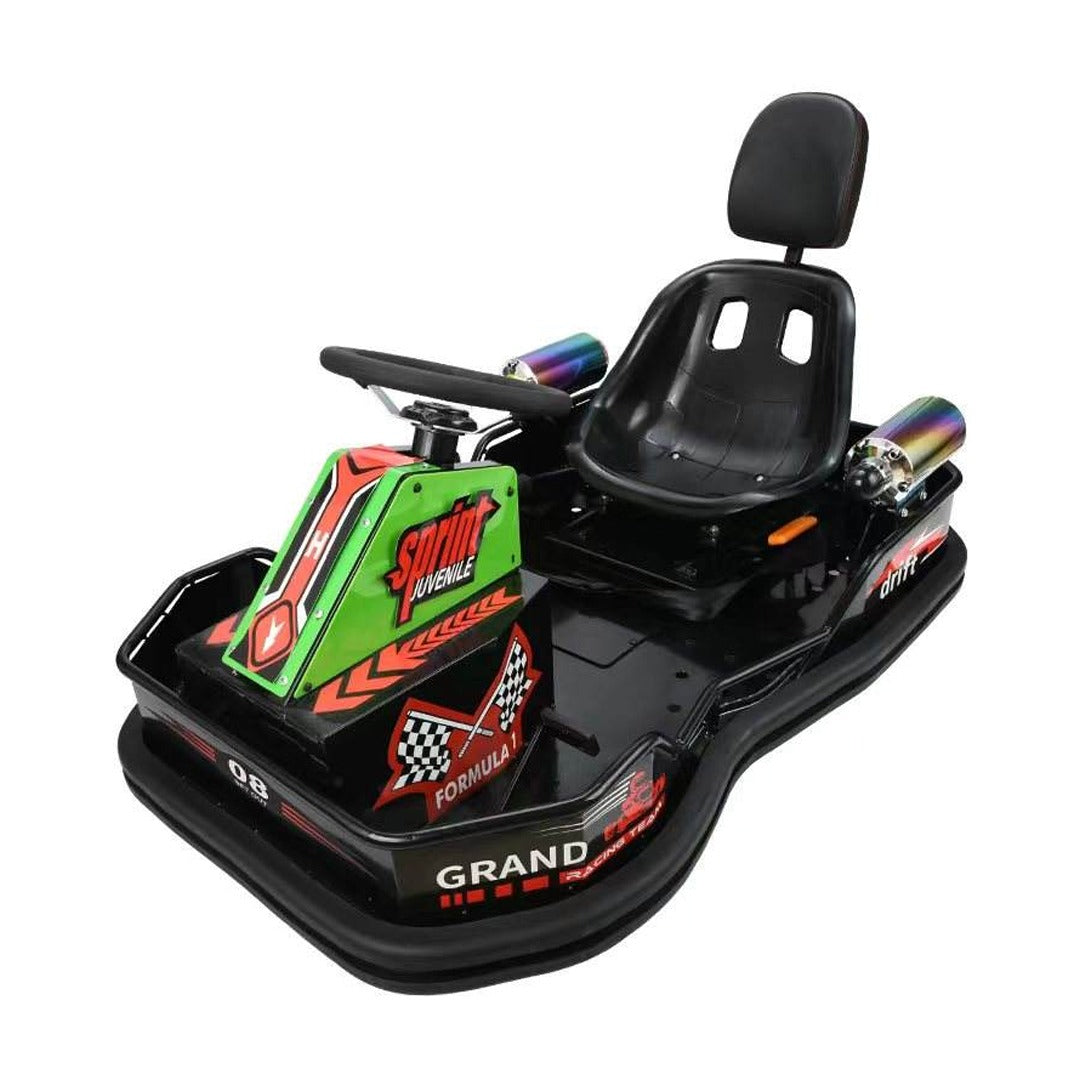 Megawheels electric cars 48V GoKart Jet Drive With Back Rest