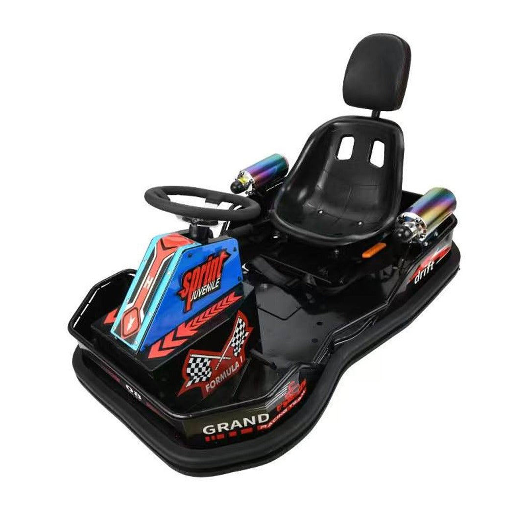 Megawheels kids electric cars 48V GoKart Jet Drive With Back Rest