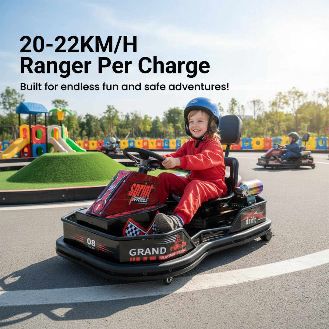 MegawheelsGo Kart Jet Drive With Back Rest by Rafplay