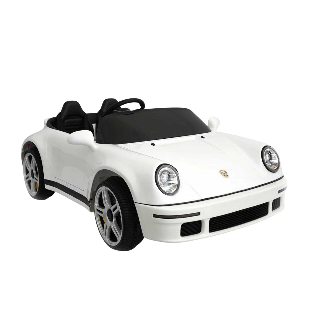 Megastar Ride on Porsche Kids Electric Car with Parental Remote Control