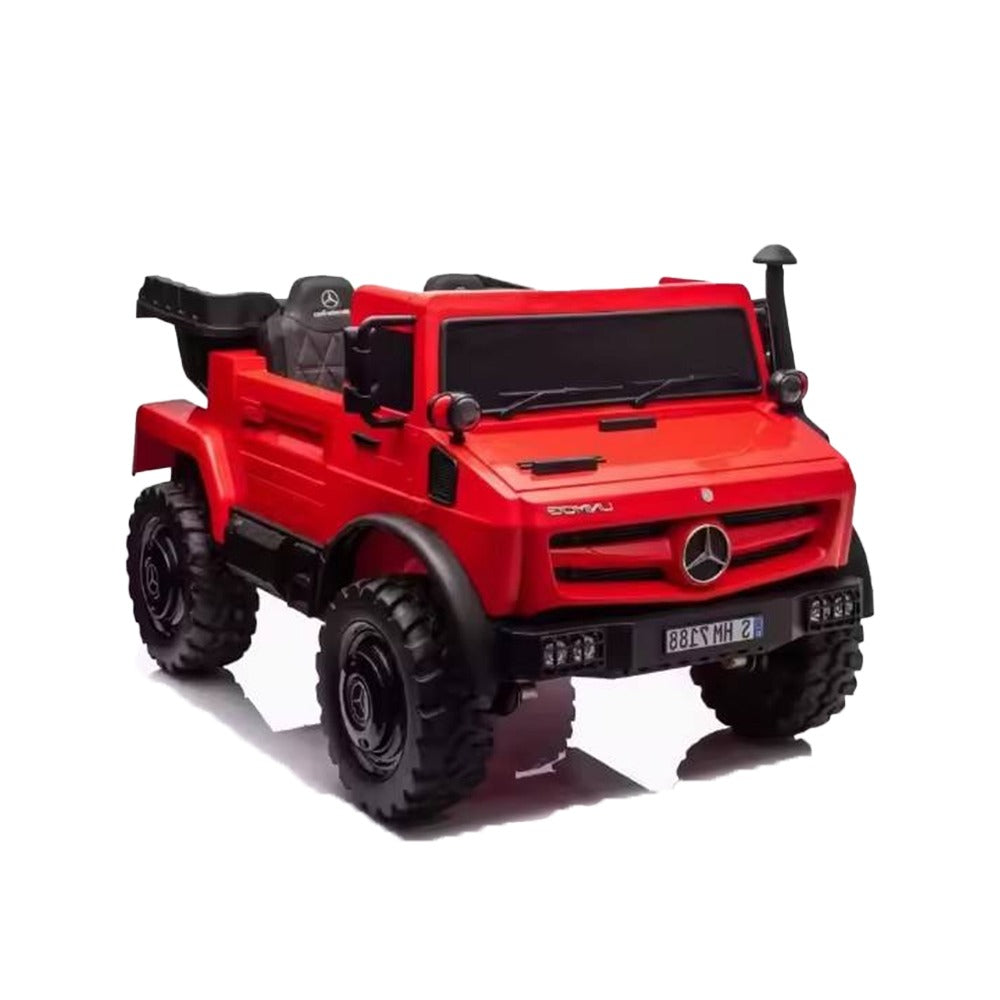 Megastar Ride on Licensed Mercedes 24 V Kids Toy Truck With Remote Control