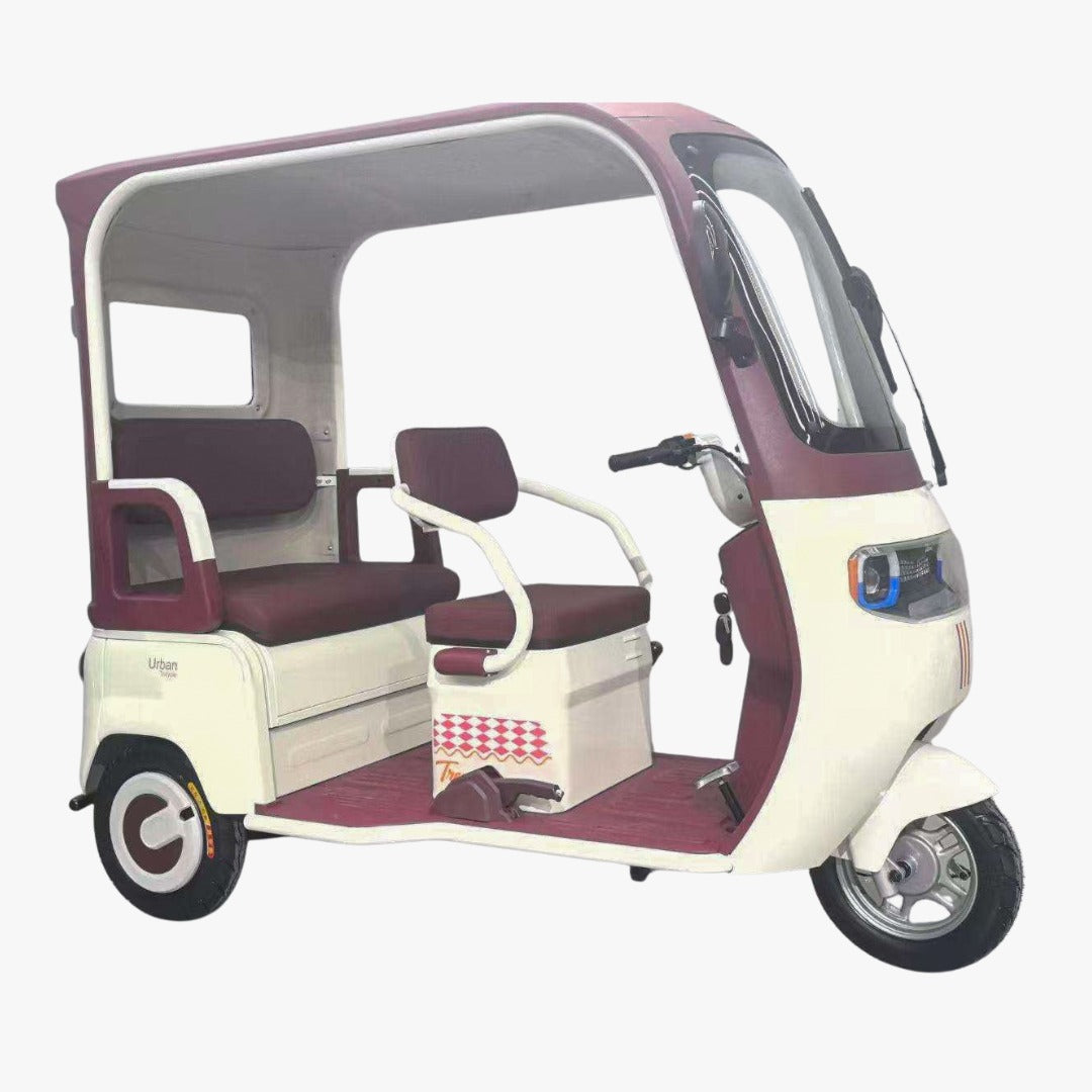 Megawheels Electric Tricycle Scooter 60 V Battery 1200W Motor Power for 3 Passengers
