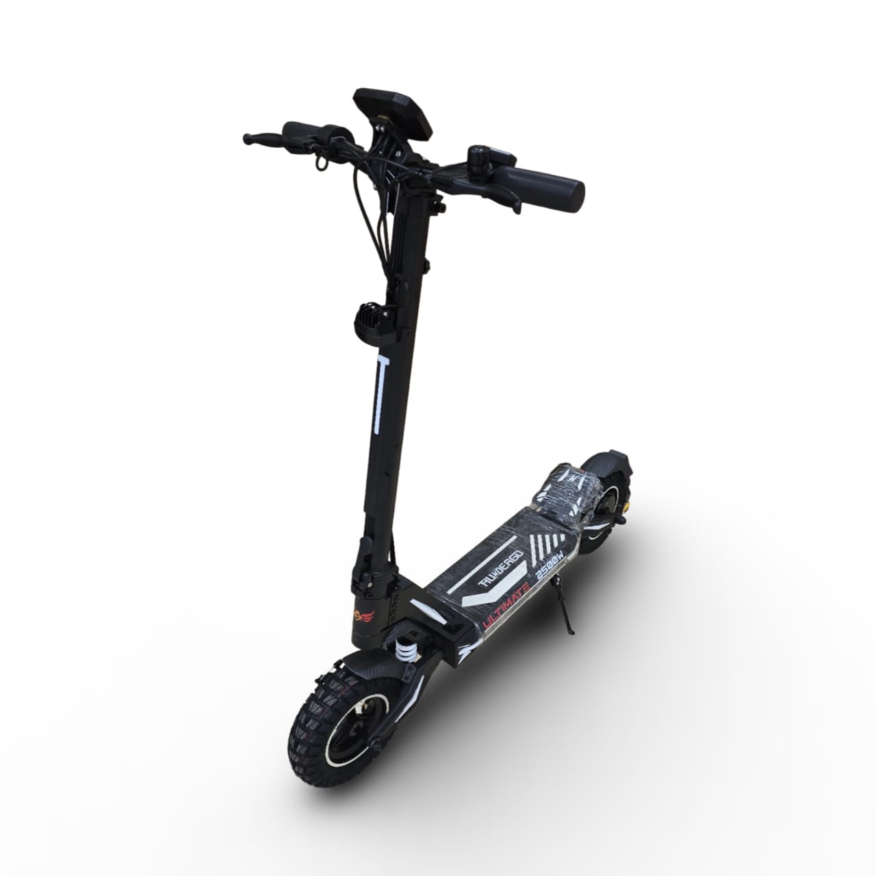 Black Megawheels Thunder Dual Motor High Speed Electric Scooter