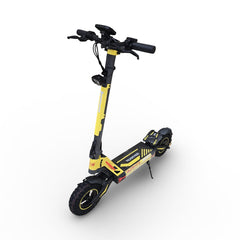 Yellow Megawheels Thunder Dual Motor High Speed Electric Bike
