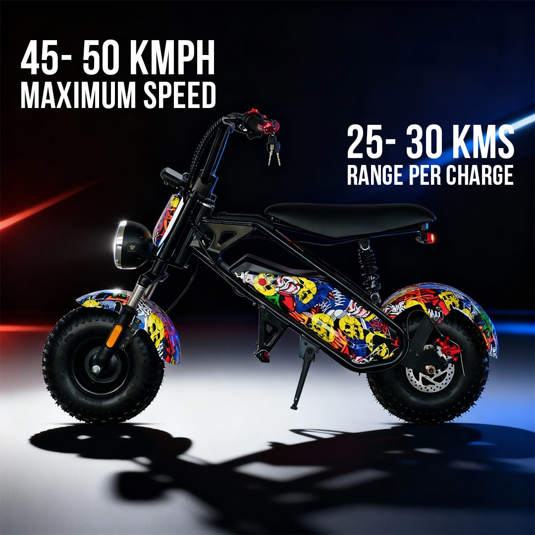 Features of Smart Harley off Road Mini Scooter