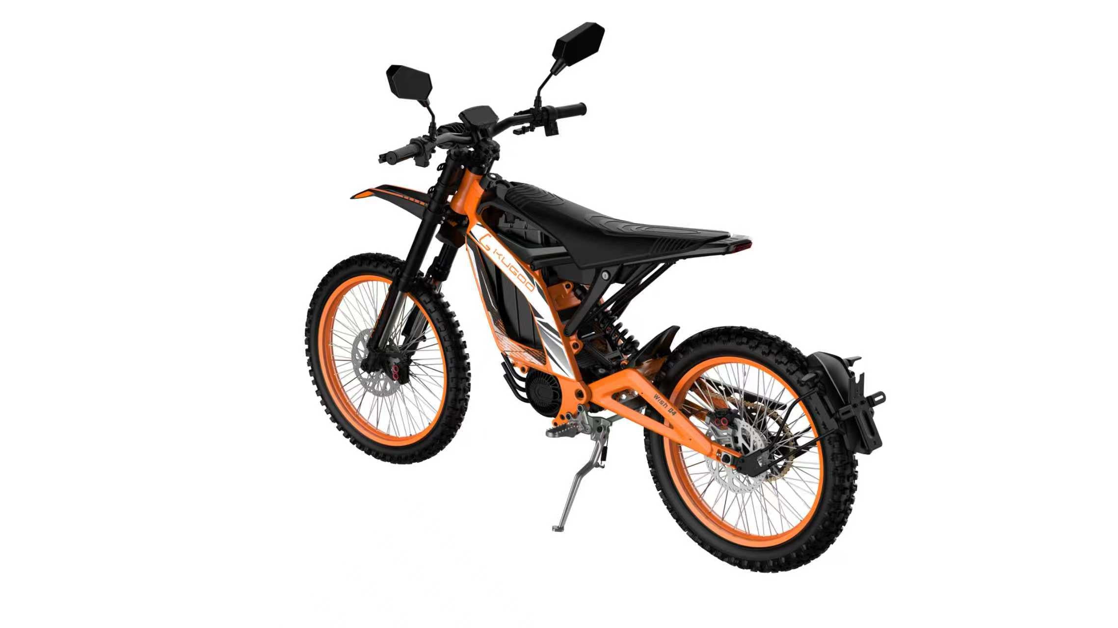 Kugoo Wish 04 Electric Dirt bike for adults | 3700W Power | 80 km Range | 80 km/h  High Speed