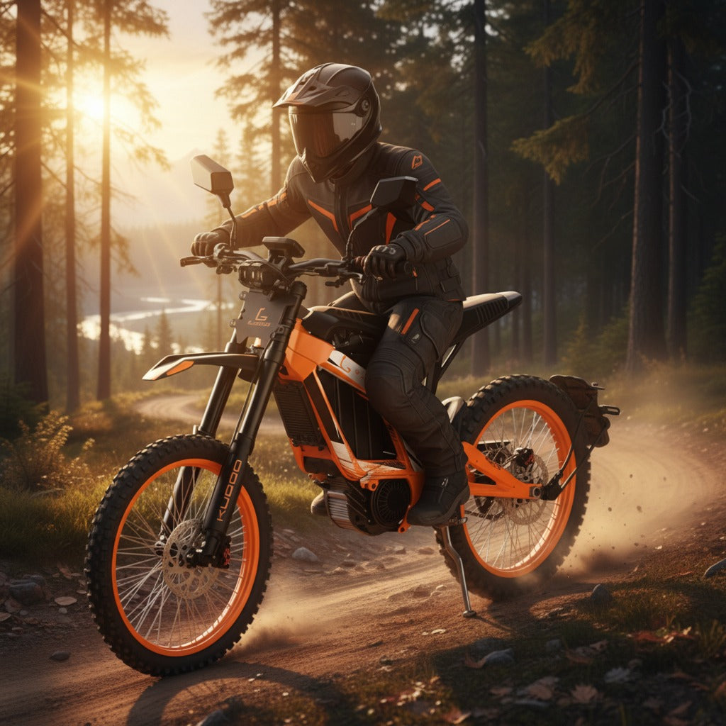 Kugoo Wish 04 Electric Dirt bike for adults | 3700W Power | 80 km Range | 80 km/h  High Speed