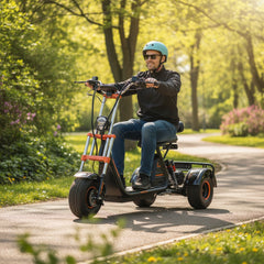 Kugoo C4 Electric Scooter  in a park