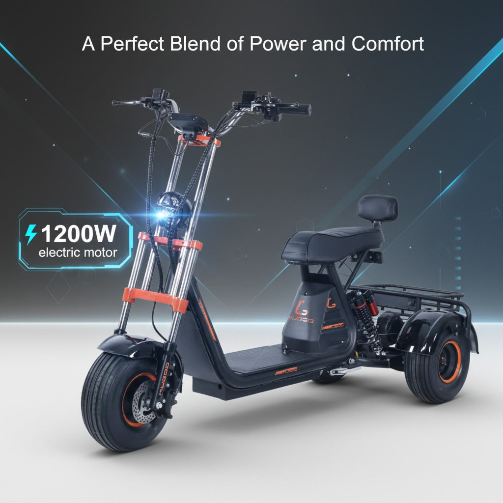 Kugoo C4 Electric scooter with  a perfect blend of power and comfort