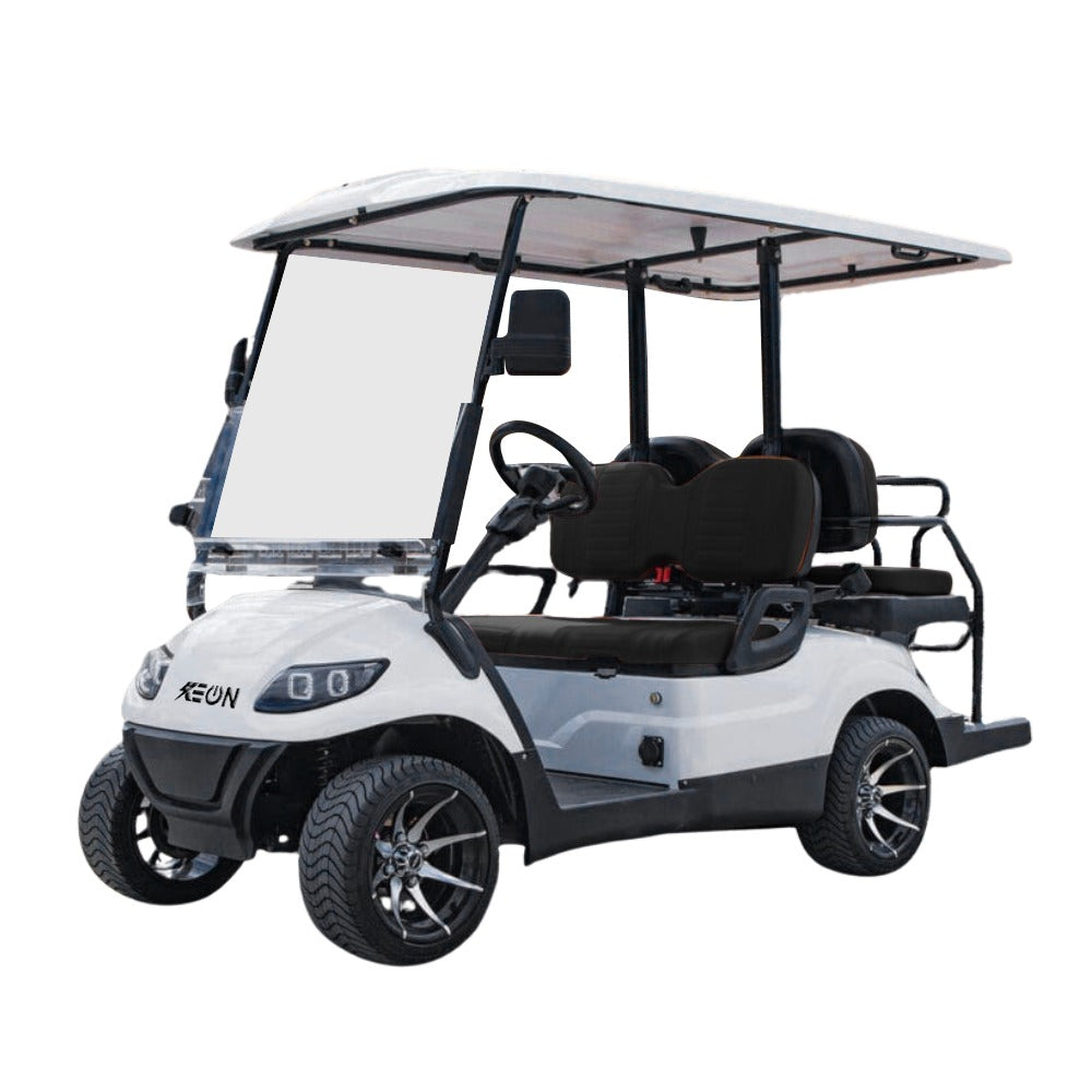 Side View of Keon Premium Electric Golf Cart 4 Sater