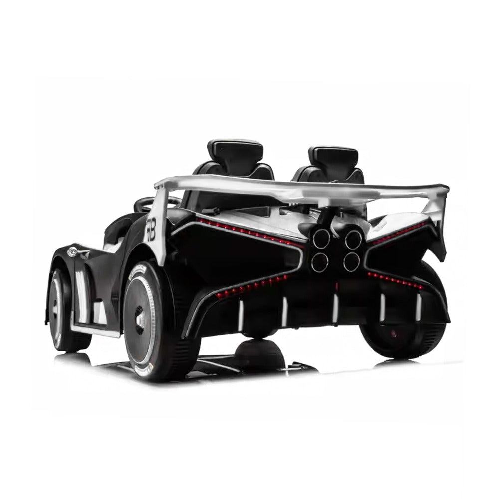 Back view of the Sports car for Kids