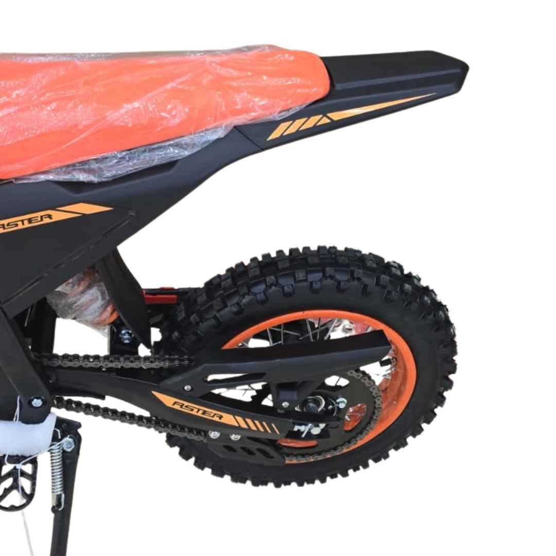 Close-up of a dirt bike Tyer