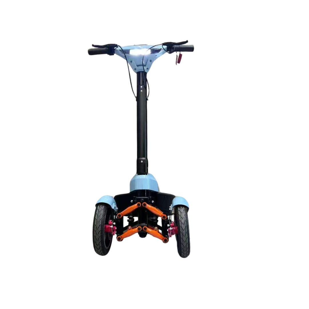 Front view of 3-wheeled Electric scooter for Adults 