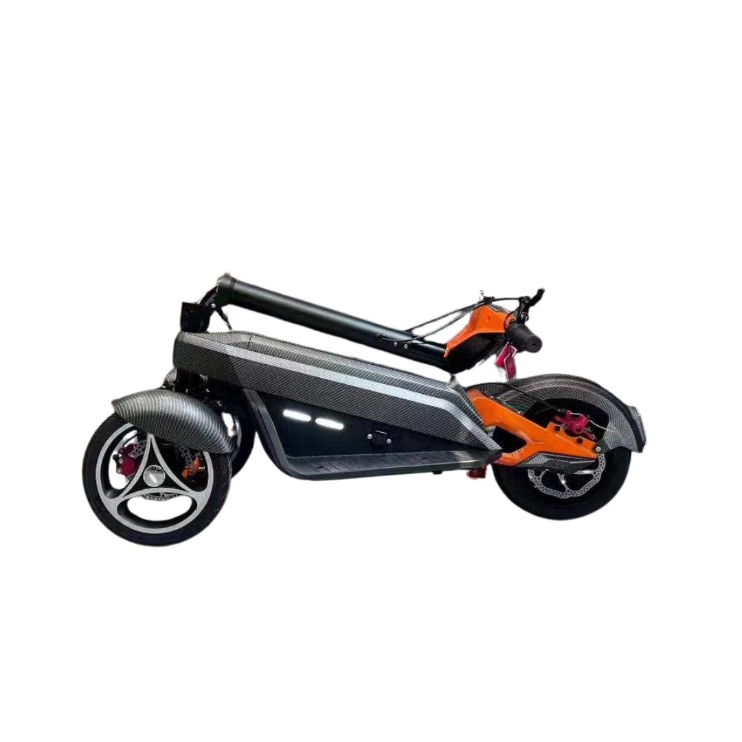 Modern Foldable electric scooter with a sleek design