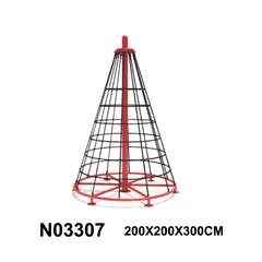 Dimension of Megastar Kids Playground Set Climbing Orbit