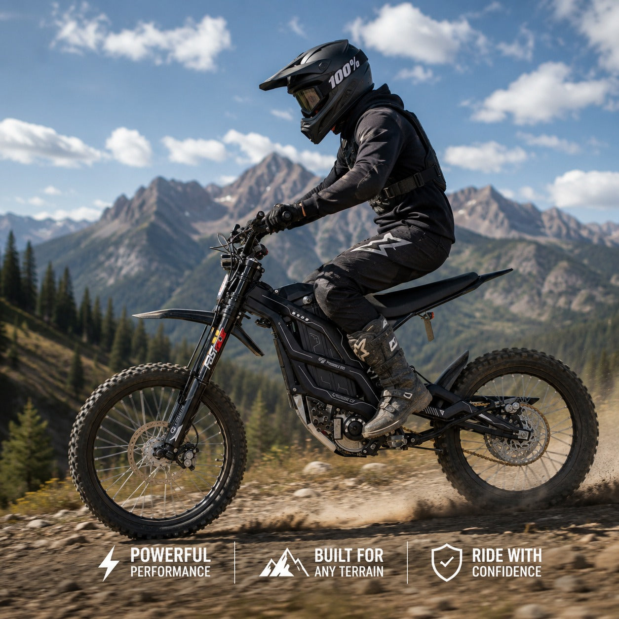 79BIKE-Falcon GT Electric Dirt Bike 72V 40Ah Lithium Battery 95 kmh Off Road Electric Bike with warranty
