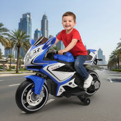 Megastar Ride on Electric Bike D2 Excel 2 Wheel with Hand Acceleration & Eva wheels