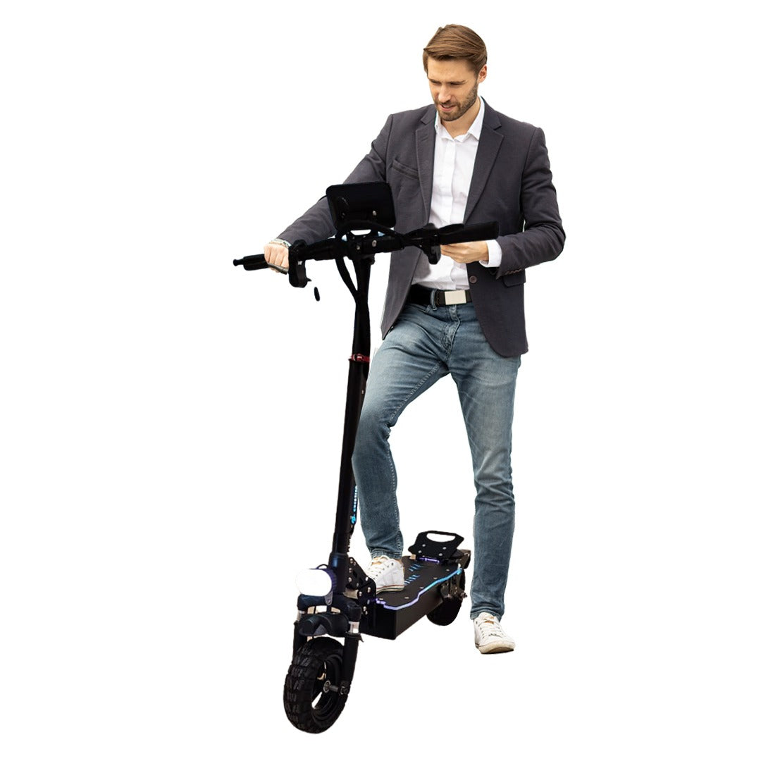 Electric Scooter Sonic Boom Motor 2000W, 70 KM/H Speed, 35 KM Range by Megawheels